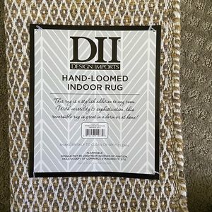 DII Woven Recycled Yarn Rag Rug